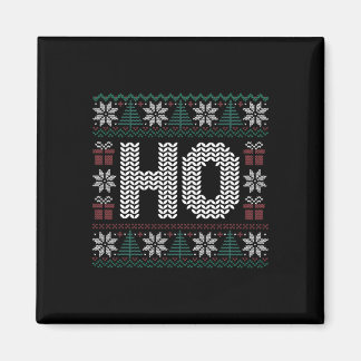 Ho Where's My Ho At Christmas Xmas Couples Matchin Magnet