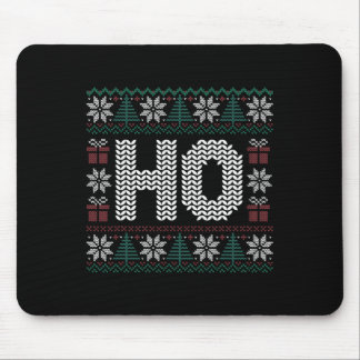 Ho Where's My Ho At Christmas Xmas Couples Matchin Mouse Pad