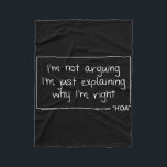 Hoa Gift Quote Personalised Name Funny Birthday Jo Fleece Blanket<br><div class="desc">Hoa Gift Quote Personalised Name Funny Birthday Joke Idea</div>