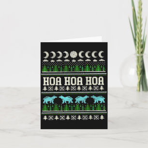Hoa Hoa Hoa Season Vibes Trendy Cozy Season Minima Card