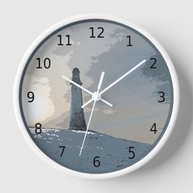 Hoad Monument, Ulverston, John Barrow, lighthouse Clock (Front)