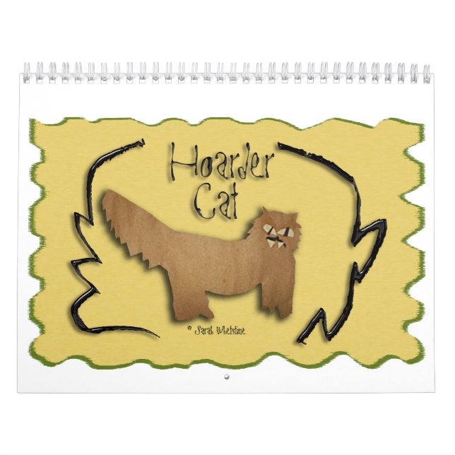 Hoarder Cat Calendar 2014 (Cover)