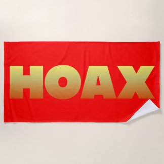 HOAX DESIGN BEACH TOWEL