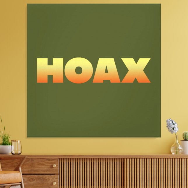 HOAX DESIGN WRAPPED CANVAS (Insitu(LivingRoom))