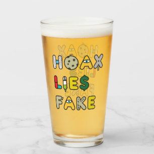 Hoax Lies Fake Glass