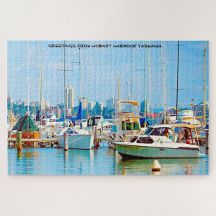 Hobart Harbor Tasmania Jigsaw Puzzle