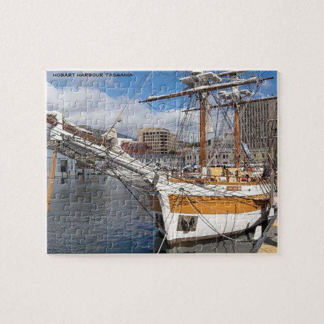 Hobart  Harbour Tasmania Jigsaw Puzzle (Horizontal)