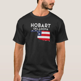 Hobart USA State America Travel Oklahoman Premium T-Shirt
