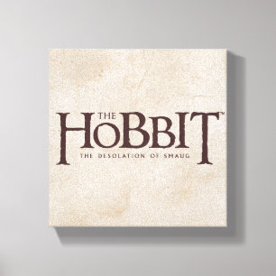 Hobbit Logo - Dark Canvas Print