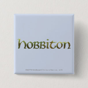 HOBBITON™ Textured 15 Cm Square Badge