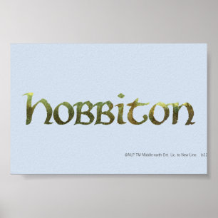 HOBBITON™ Textured Poster