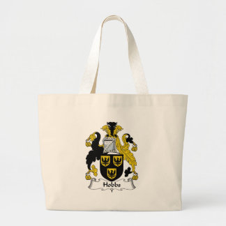 Hobbs Family Crest Large Tote Bag