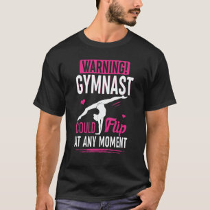 Hobby Athlete Gymnast Flip Gymnastics T-Shirt