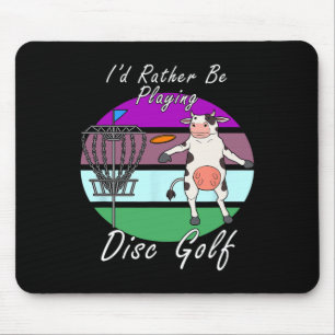 Hobby Disc Golf Player Fun Sports Mouse Pad