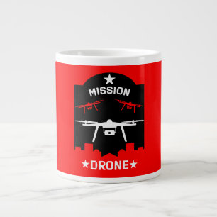 Hobby Drone Pilot Large Coffee Mug