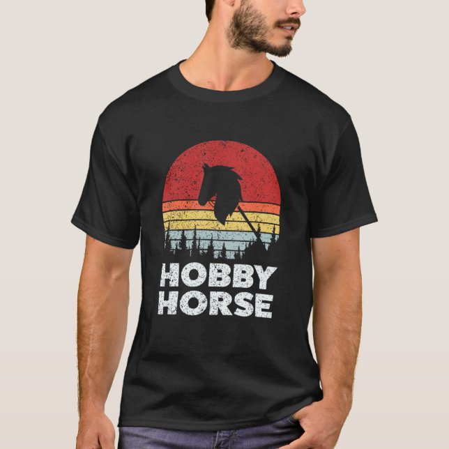 hobby horse Retro T-Shirt (Front)