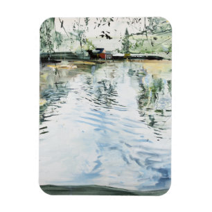 Hobby House and Ripples Goldbekkanal 2013 Magnet