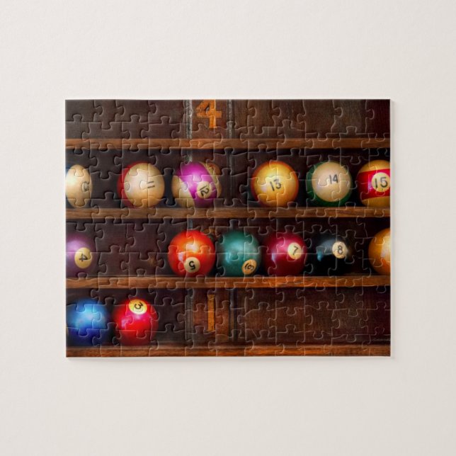 Hobby - Pool - Let's play billiards Jigsaw Puzzle (Horizontal)
