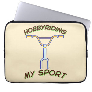 Hobby Riding My Sport Laptop Sleeve