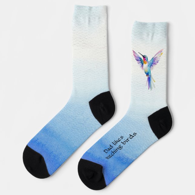 Hobby socks, Watching beautiful birds Socks (Left)