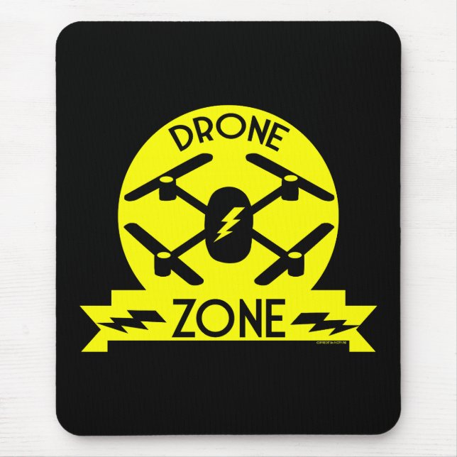 Hobbyist Drone | Drone Pilot | Photography | Races Mouse Pad (Front)