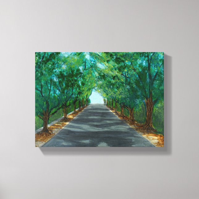 Hobe Sound Passage Canvas Print (Front)