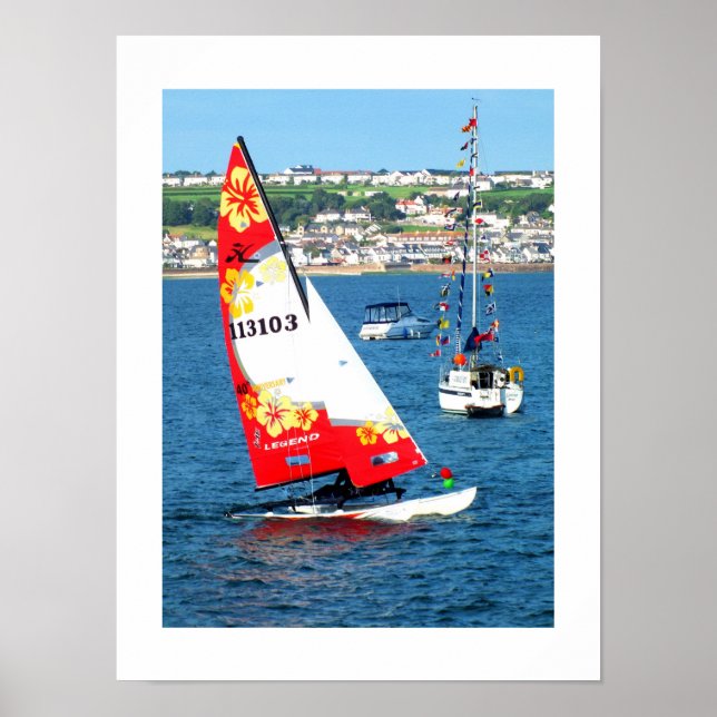 Hobie cat, Jersey Poster (Front)