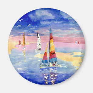 Hobie Cat Sailboats Magnet