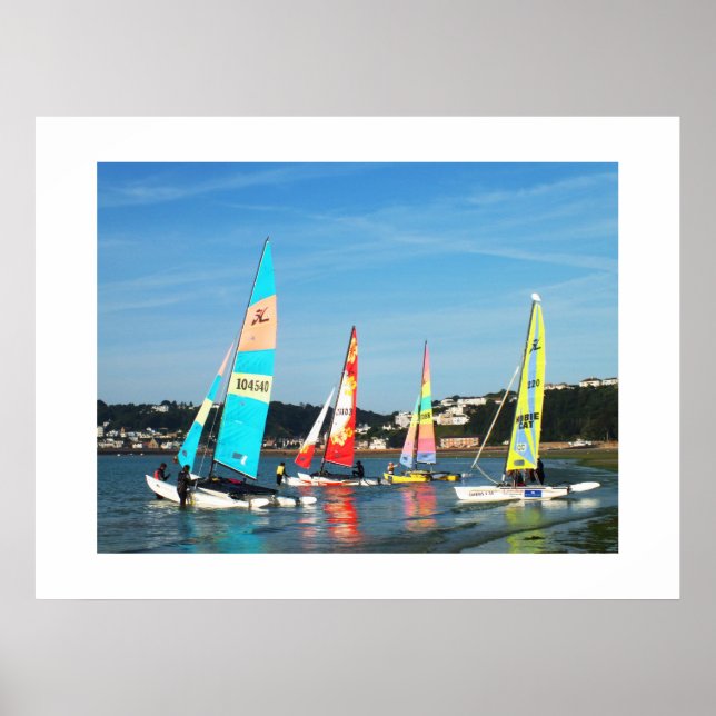 Hobie cats ready to sail poster (Front)