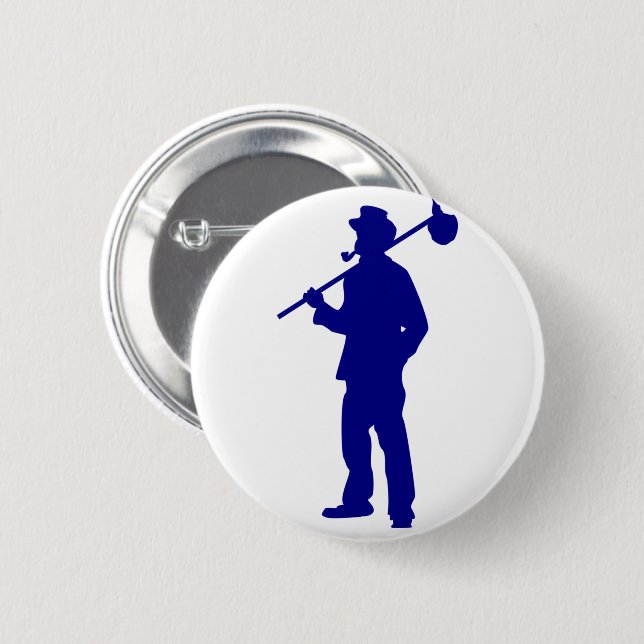 HOBO Authentic Original Premium Design Button (Front & Back)