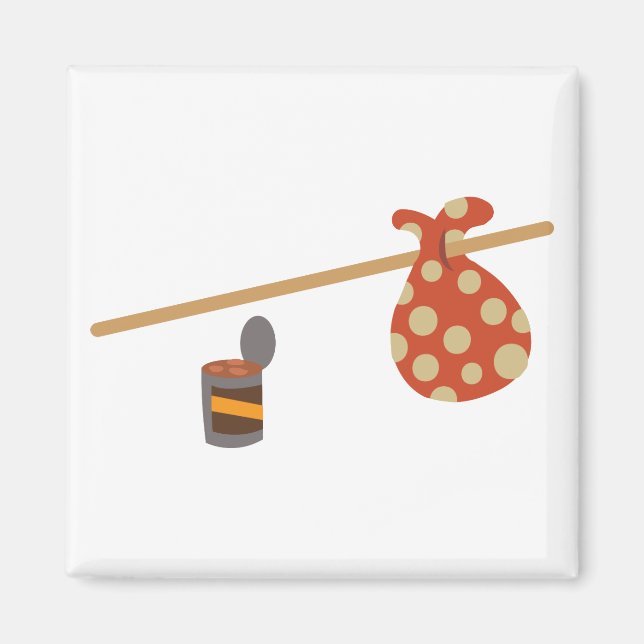 Hobo Sack Magnet (Front)