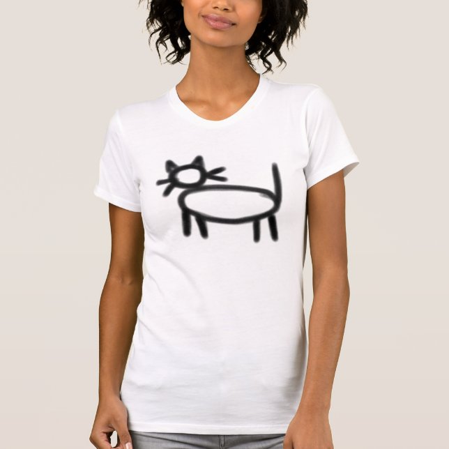 Hobo symbol: Child Lady (black print) T-Shirt (Front)