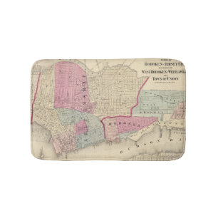 Hoboken, Jersey City Bath Mat
