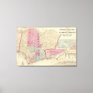 Hoboken, Jersey City Canvas Print