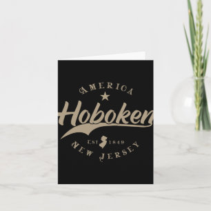 Hoboken New Jersey Card