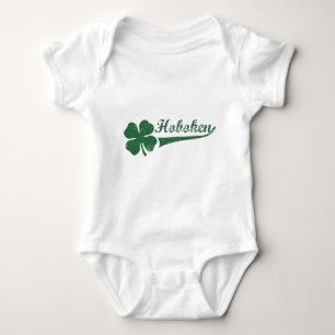 Hoboken NJ Shamrock Baby Bodysuit