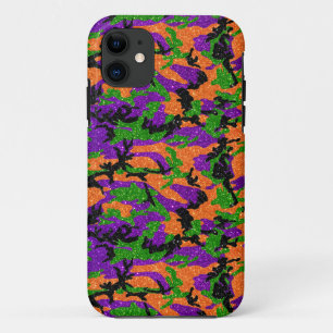 HOC Monster Glitter Halloween Edition Camo Case-Mate iPhone Case