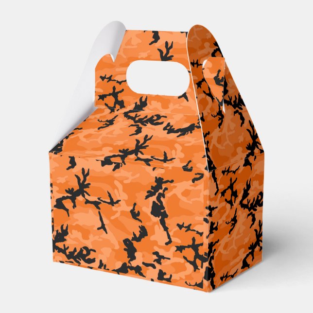HOC Orange Halloween Edition Camo Favour Box (Front Side)