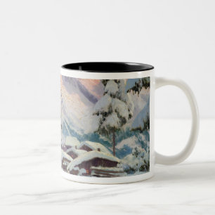 Hocheisgruppe, Austria Two-Tone Coffee Mug