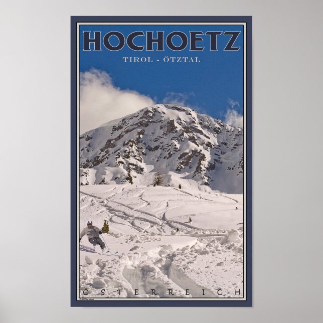 Hochoetz Powder Day Poster (Front)