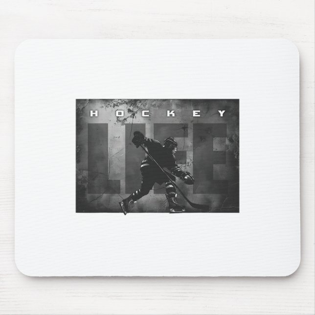 Hockey (1)  mouse pad (Front)