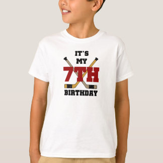 Hockey 7th Birthday T-Shirt