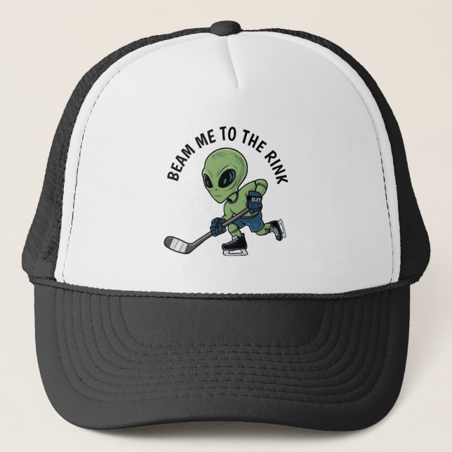 Hockey Alien Hat (Front)