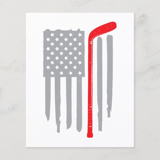 Hockey american flag (Front)