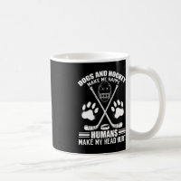Hockey And Dog Makes Me Ice Hockey Happy Player