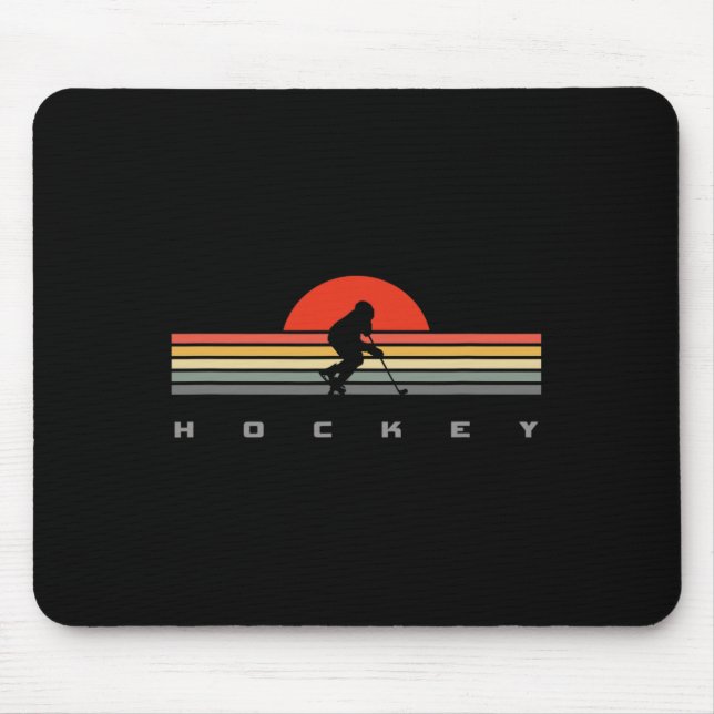 Hockey Apparel - Hockey Ice Hockey Player Gift  14 Mouse Pad (Front)