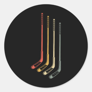 Hockey Apparel - Hockey Ice Hockey Player Gift 1 Classic Round Sticker