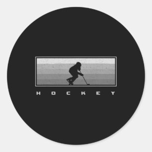 Hockey Apparel - Hockey Ice Hockey Player Gift 1 Classic Round Sticker