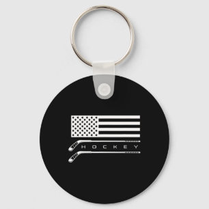 Hockey Apparel - Hockey Ice Hockey Player Gift 1 Key Ring