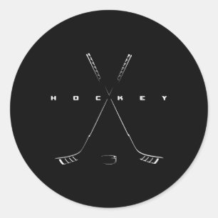 Hockey Apparel - Hockey  Ice Hockey Player Gift Classic Round Sticker